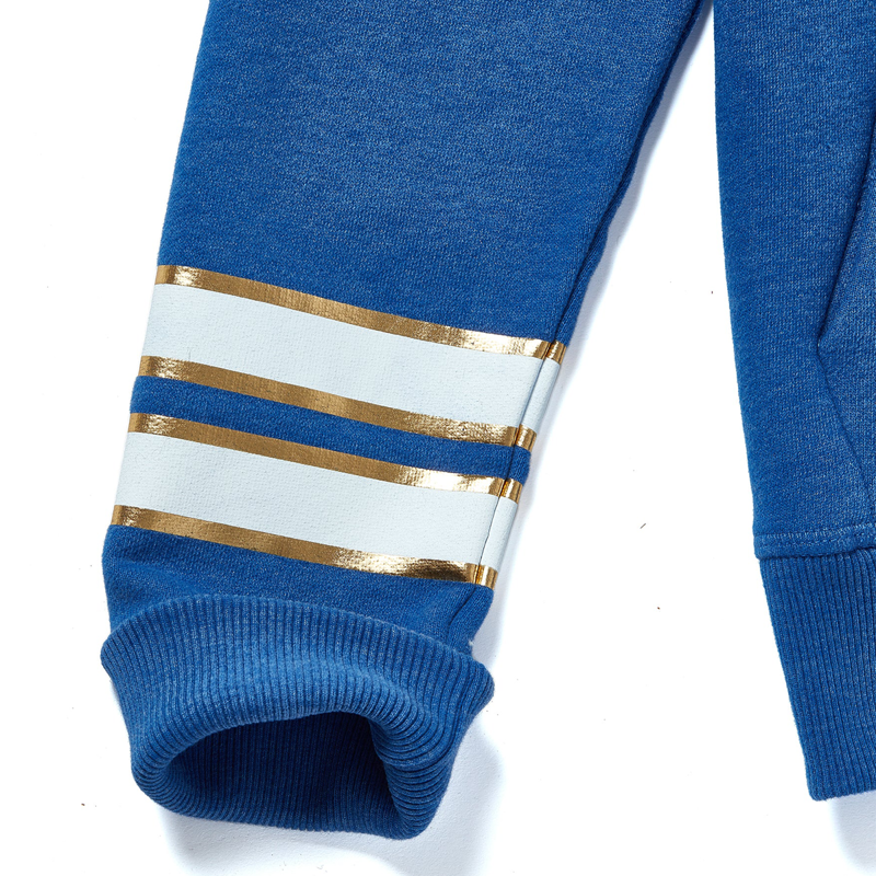 Holland Cooper HC Heritage Hoodie - Deep Cobalt Marl-8